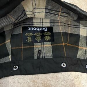 Barbour Jacket detachable hood
